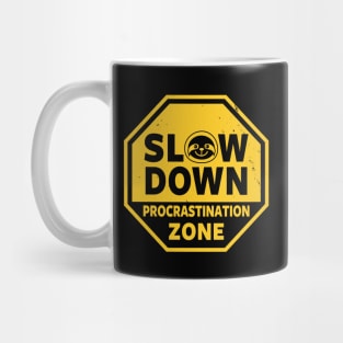 Funny Procrastination Gift For Sloth Lovers Mug